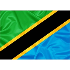 Tanzânia - Tamanho: 0.45 x 0.64m